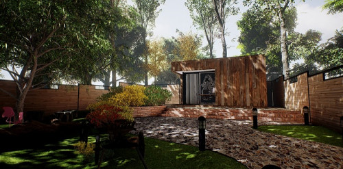 Unreal Archviz Exterior and Interior Tutorial The Garden Office