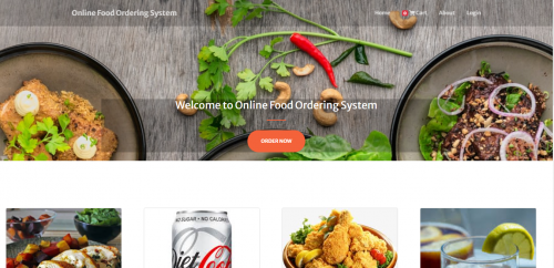 Create Fast Food Ordering Website Using Laravel