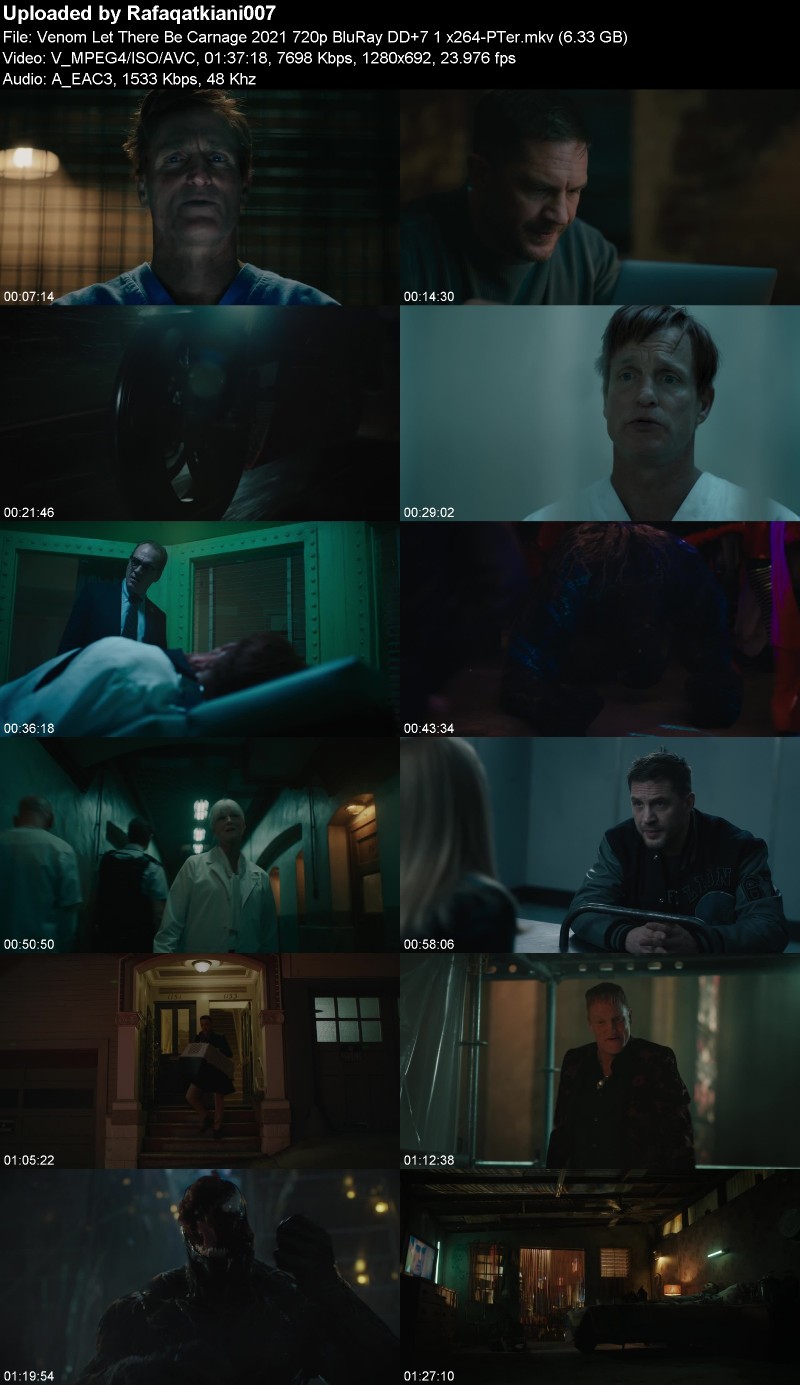 Venom Let There Be Carnage 2021 720p BluRay DD+7 1 x264-PTer