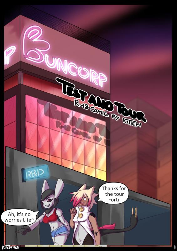 Kitteh - Buncorp: Test and Tour! Porn Comic