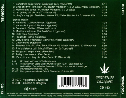 Yggdrasil - Yggdrasil (1972) [2009] Lossless