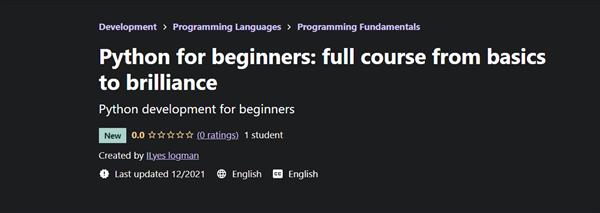 Python for Beginners - Full Course From Basics to Brilliance