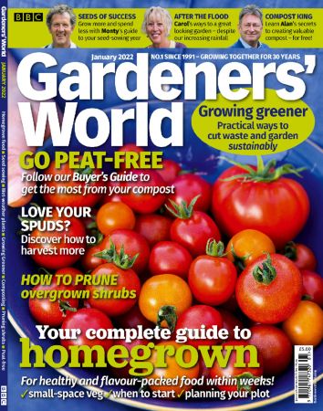 BBC Gardeners' World - January 2022 (True PDF)