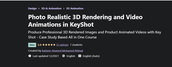 Photo Realistic 3D Rendering and Video Animations in KeyShot ✮