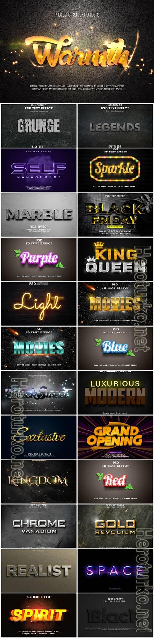 Psd text effect set vol 26