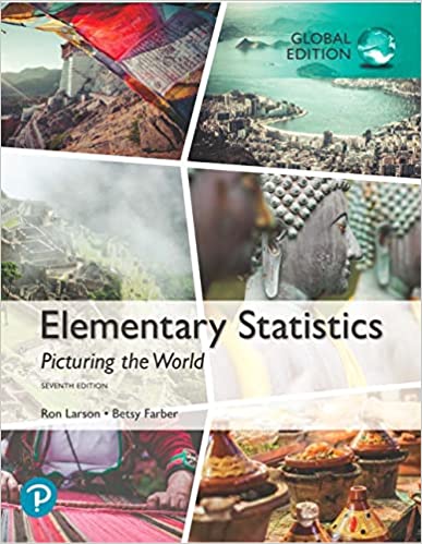 Elementary Statistics Picturing the World,7th Edition, Global Edition