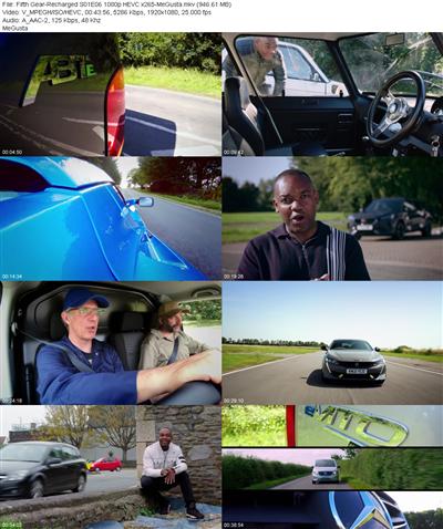 Fifth Gear Recharged S01E06 1080p HEVC x265 