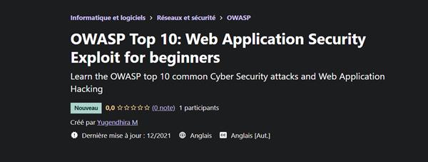 OWASP Top 10 - Web Application Security Exploit for beginners