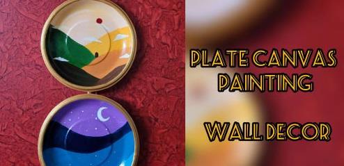 Plate Paintings - Wall Hanging Decor