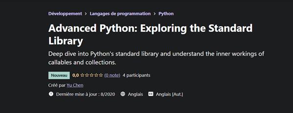 Advanced Python - Exploring the Standard Library