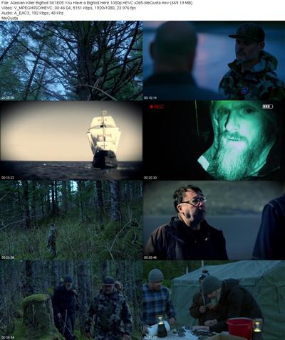 Alaskan Killer Bigfoot S01E05 You Have a Bigfoot Here 1080p HEVC x265 
