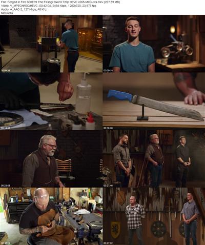 Forged in Fire S08E39 The Firangi Sword 720p HEVC x265 