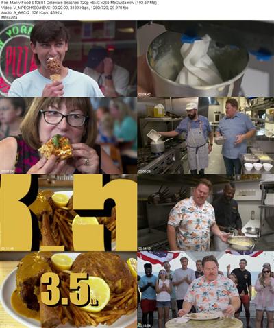 Man v Food S10E01 Delaware Beaches 720p HEVC x265 