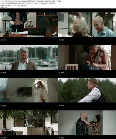 The Mole S01E03 LiTHUANiAN 1080p HEVC x265 