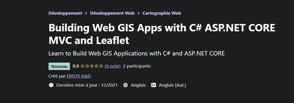 Building Web GIS Apps with C# ASP.NET CORE MVC and Leaflet ✮