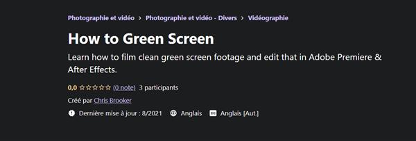 Chris Brooker – How to Green Screen