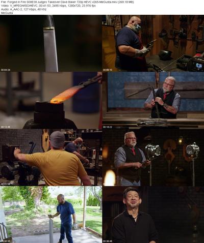 Forged in Fire S08E38 Judges Takeover Dave Baker 720p HEVC x265 