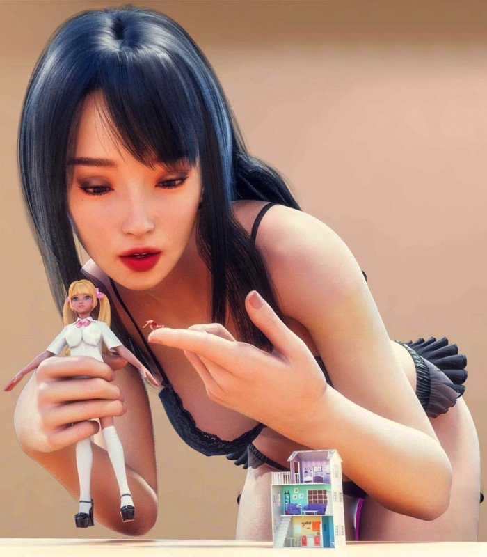 Tian3D - Toying With Dad 3D Porn Comic