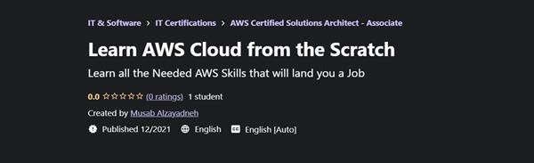 Musab Alzayadneh – Learn AWS Cloud from the Scratch