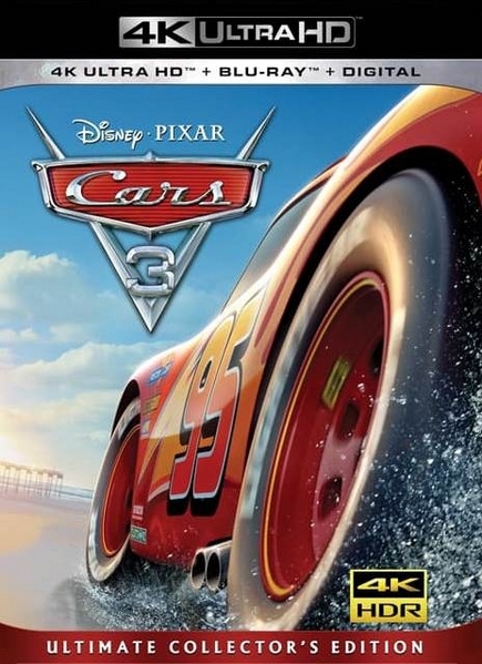 Тачки 3 / Cars 3 (2017) (4K, HEVC, HDR, Dolby Vision / Blu-Ray Remux) 2160p
