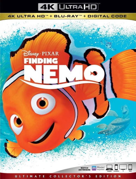 В поисках Немо / Finding Nemo (2003) (4K, HEVC, HDR, Dolby Vision / Blu-Ray Remux) 2160p