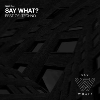 VA - Say What? - Best Of: Techno (2021) (MP3)