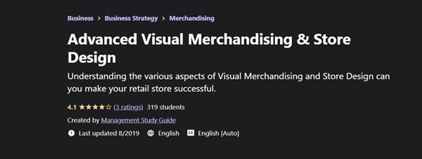Udemy - Advanced Visual Merchandising & Store Design