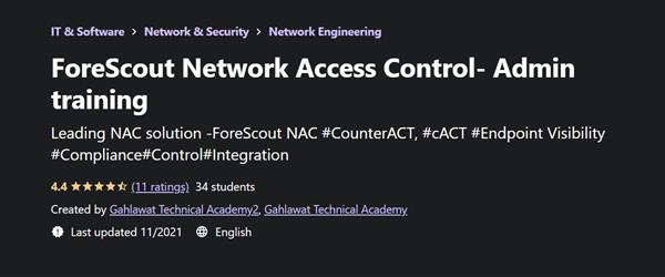 ForeScout Network Access Control - Admin Training