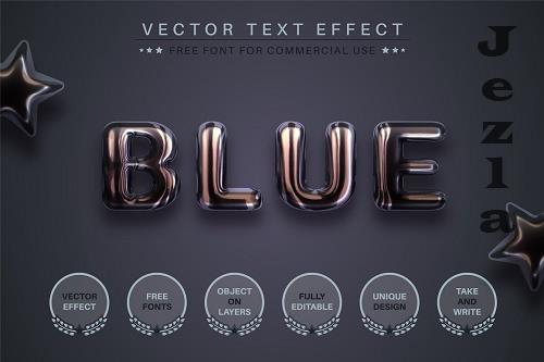Dark Chrome - Editable Text Effect - 6811253 Dark Chrome - Editable Text Effect - 6811253
