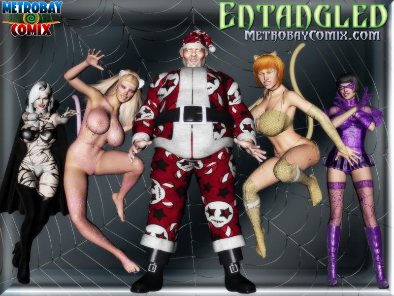 MetrobayComix - Entangled - Chapter 3 3D Porn Comic