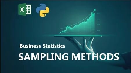 Skillshare - Statistical Data Sampling with Excel & Python
