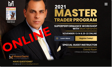 Mark Minervini - Master Trader Program 2021 (UP)