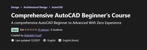 Abdullahi Yusuf - Comprehensive AutoCAD Beginner's Course