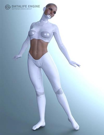 X-FASHION CYBER MODEL OUTFIT FOR GENESIS 8 FEMALE(S)