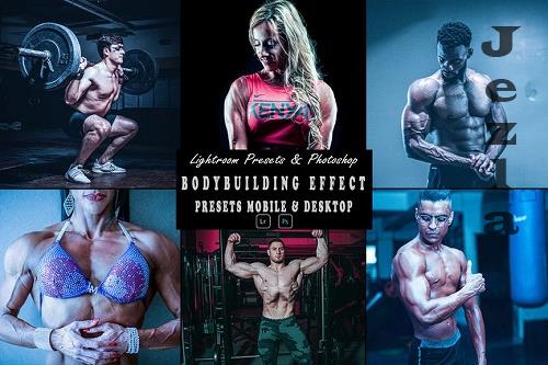 Bodybuilding Photoshop Action & Lightrom Preset