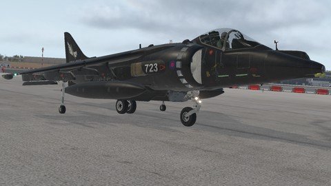 Graham The Baron Hesketh - AV 8 Sea Harrier in VR