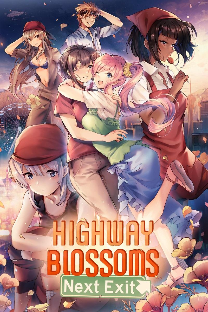 Highway Blossoms Remastered (Alienworks) [uncen] [2018, ADV, Brown Hair, Female Heroine, Kinetic Novel, Pink Hair, Ponytail, Pure love, Romance, Virgin, Yuri] [rus+eng]