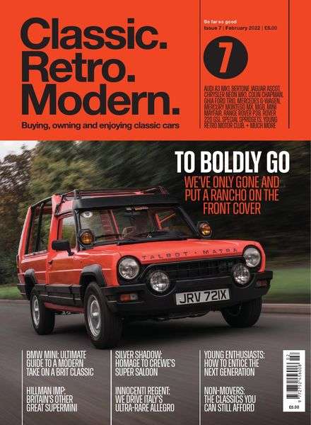 Classic.Retro.Modern. Magazine №7 February 2022