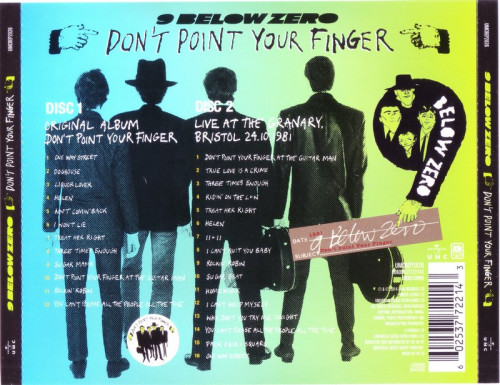 Nine Below Zero - Don't Point Your Finger [2CD] (1981) (2014)Lossless
