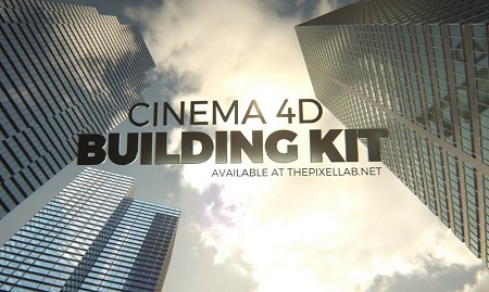 The Pixel Lab - Cinema 4D Building Kit