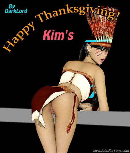 Darklord - Happy Thanksgiving - Kim 3D Porn Comic