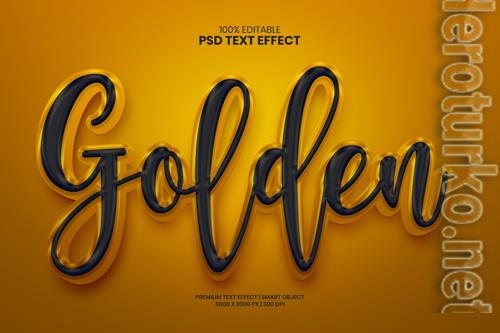 Black amp golden fully editable premium psd text effect maker Black amp golden fully editable premium psd text effect maker