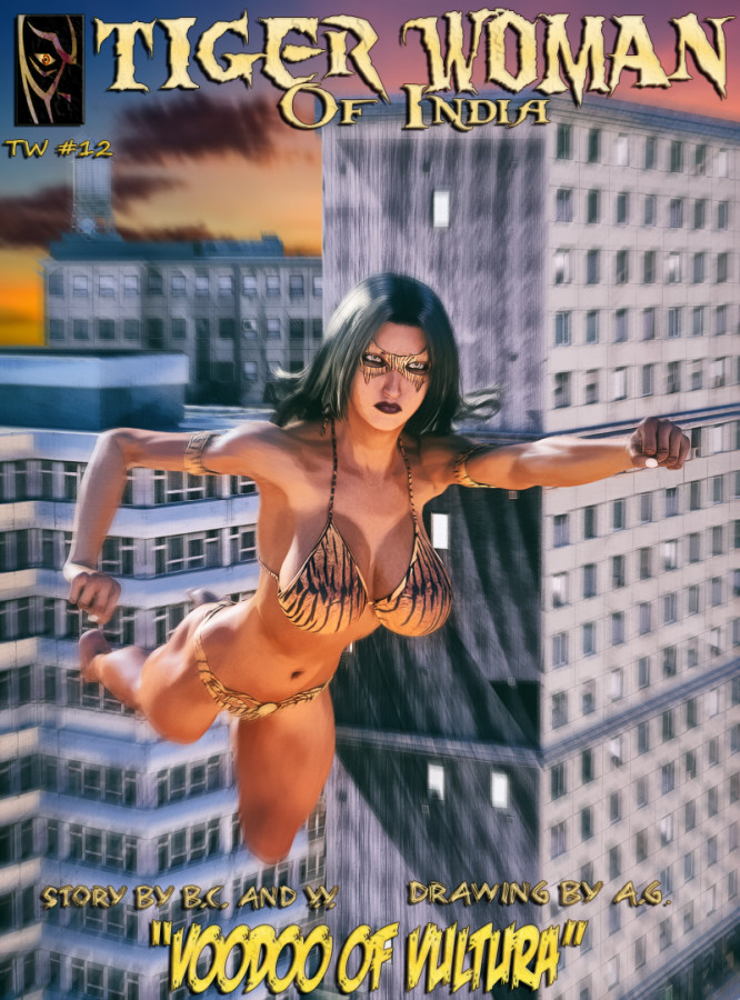 Mitru - Tiger Woman - Voodoo Of Vultura 12 3D Porn Comic