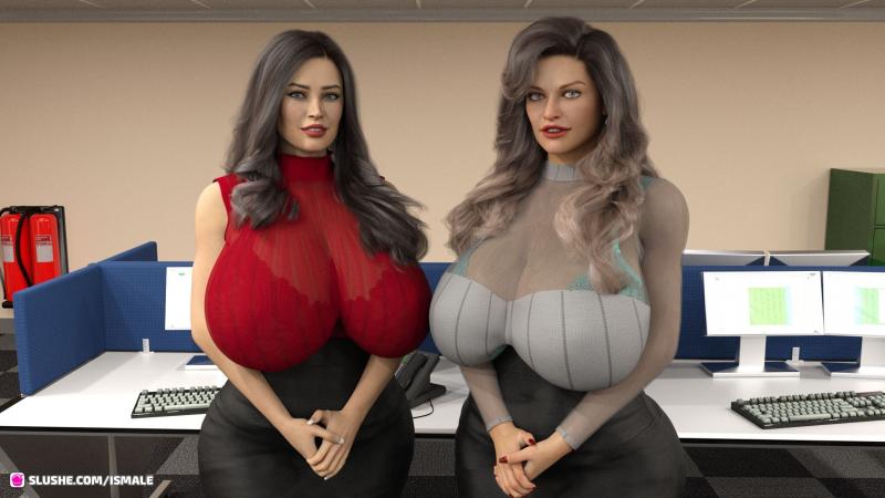 Ismale - Flirt the secretaries 3D Porn Comic