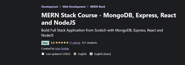 MERN Stack Course - MongoDB  Express React and NodeJS