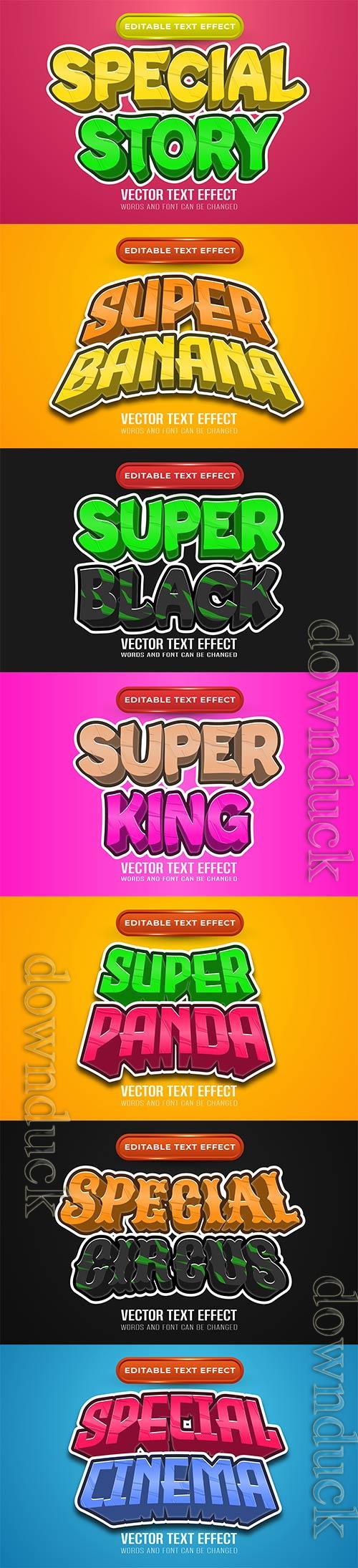 Super special editable text effect Super special editable text effect