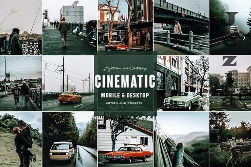 Cinematic - Photoshop Actions & Lightroom Presets