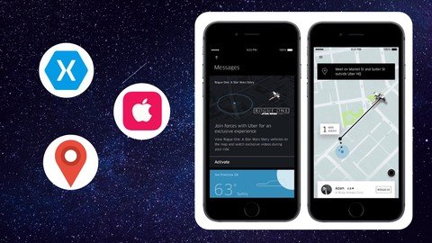 Xamarin iOS Uber Clone App with C# and Firebase 2020