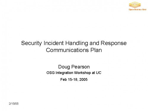 Pearson - Malware and Incident Response