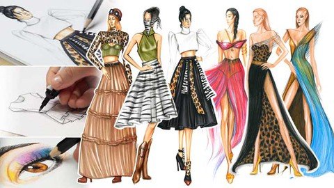 Udemy - Fashion Drawing Course from Beginner to Advanced